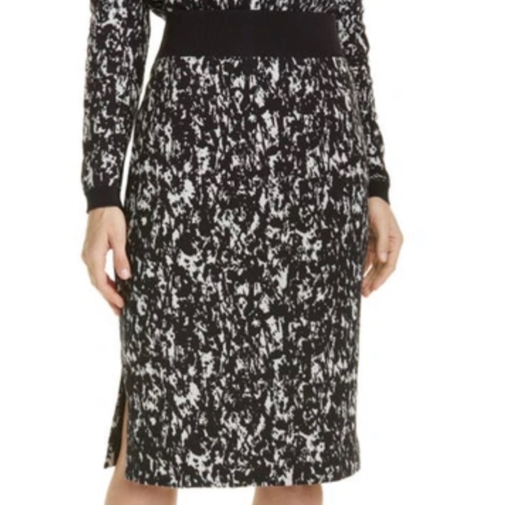 Boss Emkara Cotton-blend pencil skirt